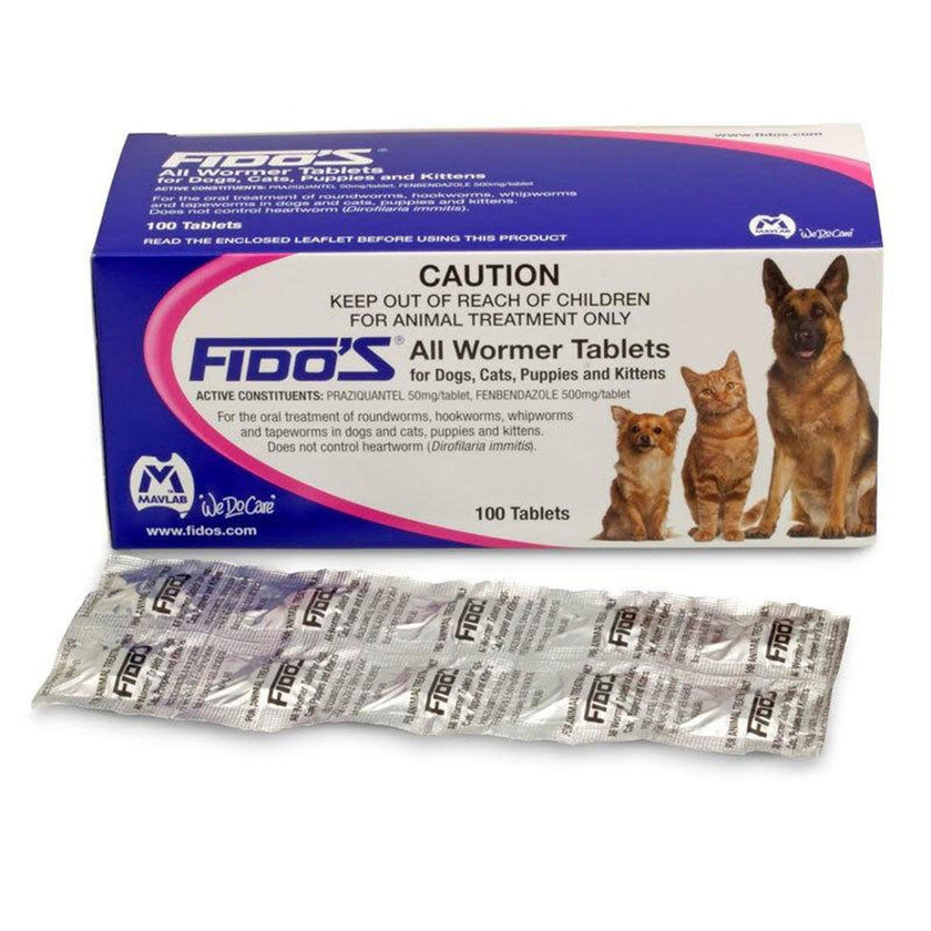 Fido’s – All Wormer Tablets - The Pet Standard