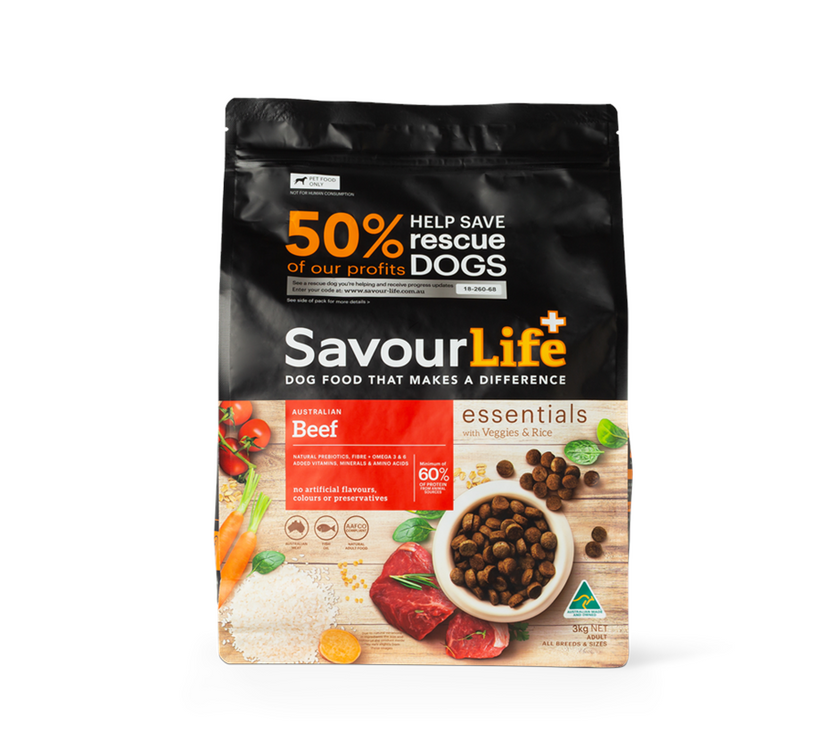 SavourLife – Adult Dog – Essentials – Australian Beef