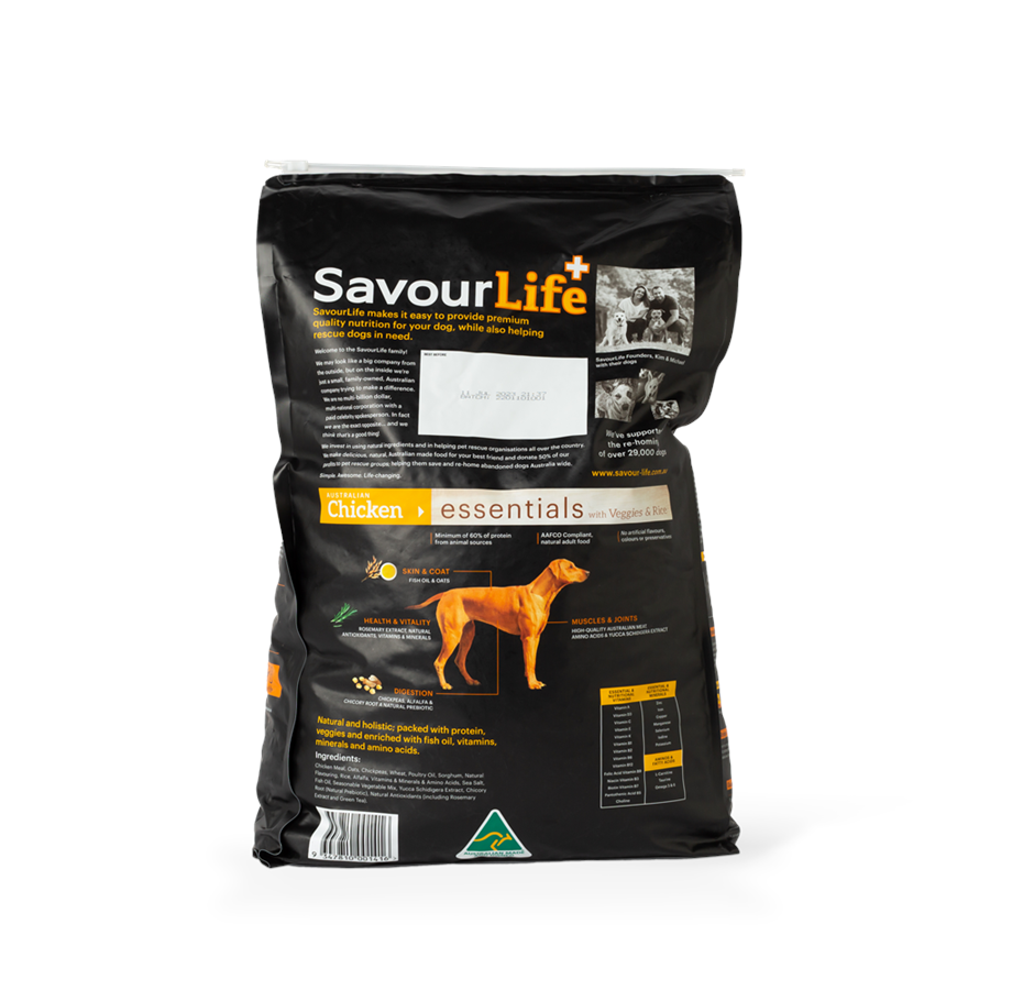 SavourLife – Adult Dog – Essentials – Australian Chicken