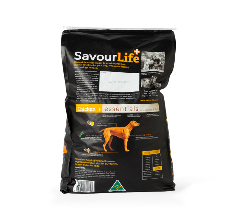 SavourLife – Adult Dog – Essentials – Australian Chicken