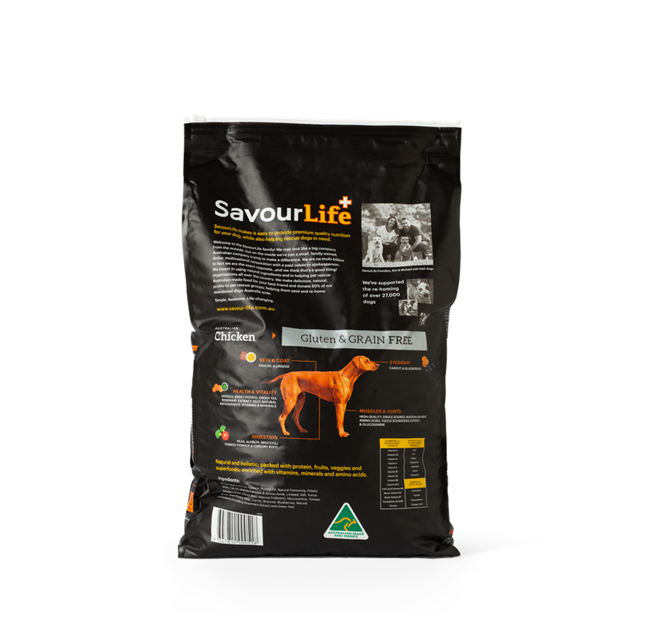 SavourLife – Adult Dog – GRAIN FREE – Australian Chicken - image 2