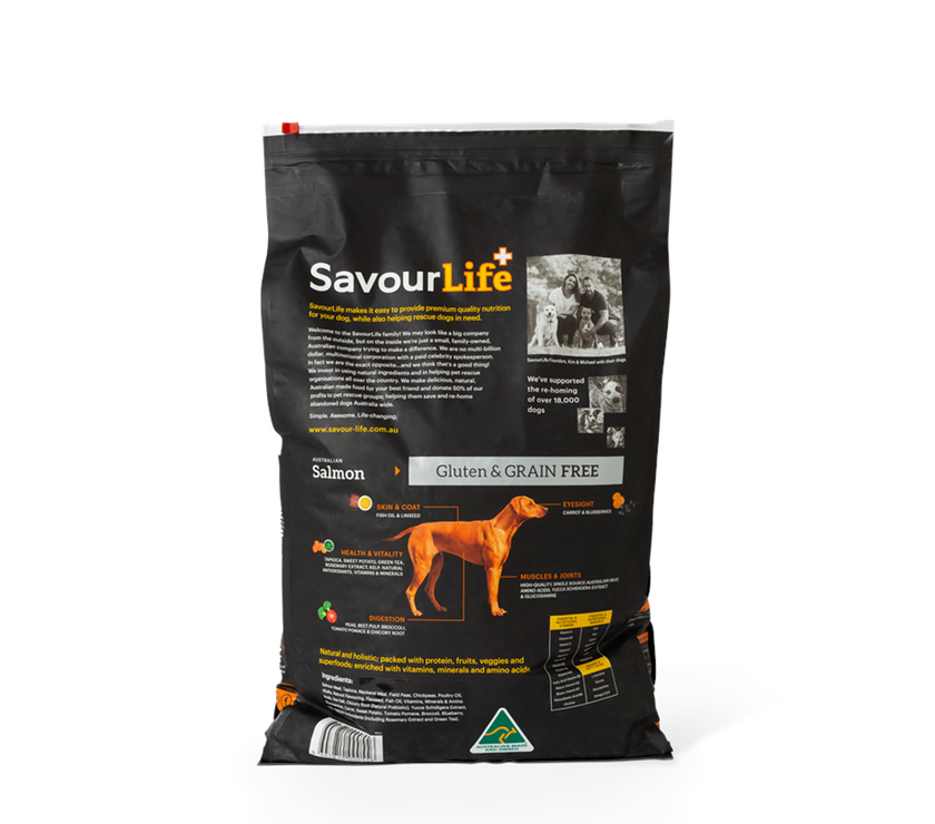 SavourLife – Adult Dog – GRAIN FREE – Australian Salmon