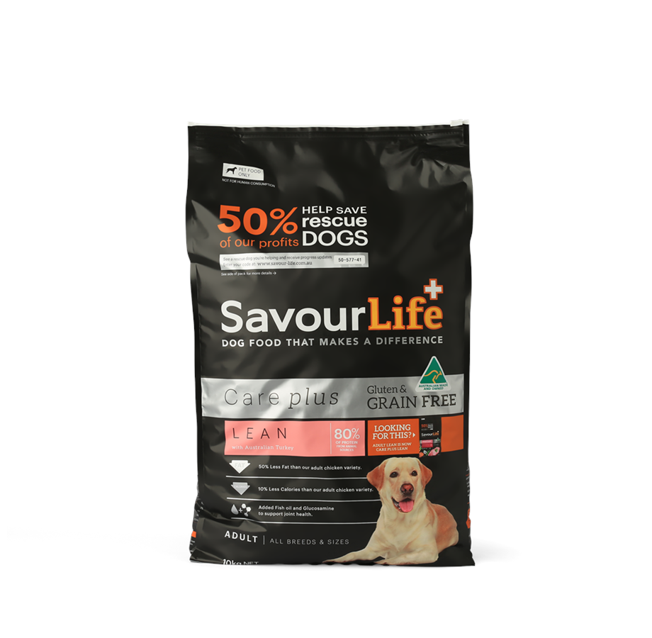 Adult Dog Food Dry – Care plus – GRAIN FREE – Lean Australian Turkey - SavourLife