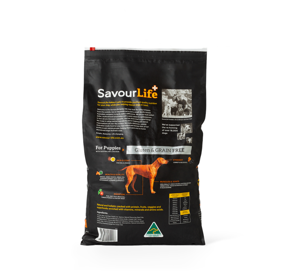 SavourLife – For Puppies – GRAIN FREE – Australian Chicken - image 3