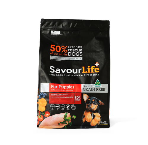 SavourLife – For Puppies – GRAIN FREE – Australian Chicken