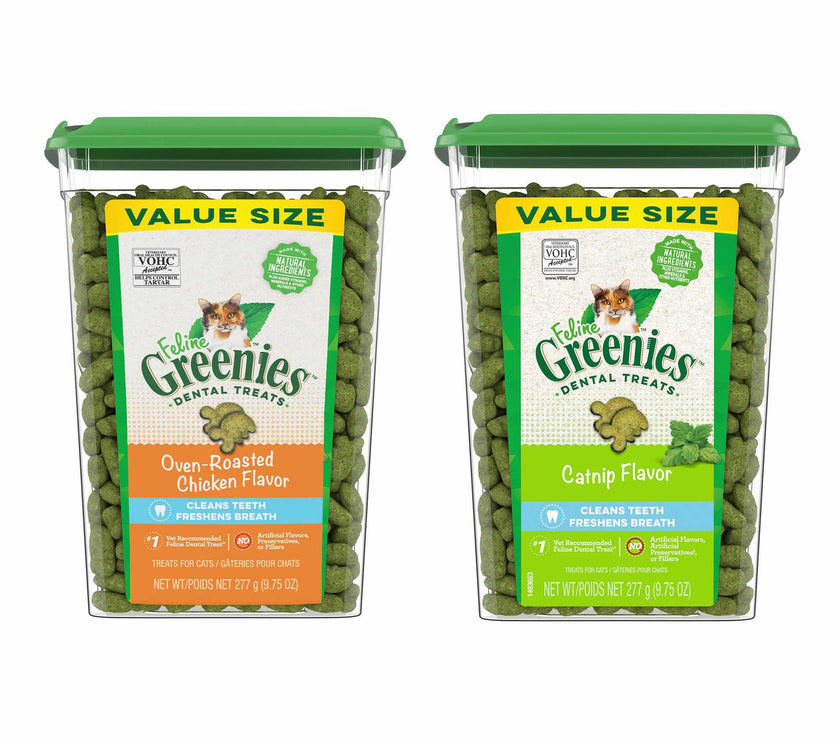 Greenies – Dental Cat Treats – Value Tub - The Pet Standard