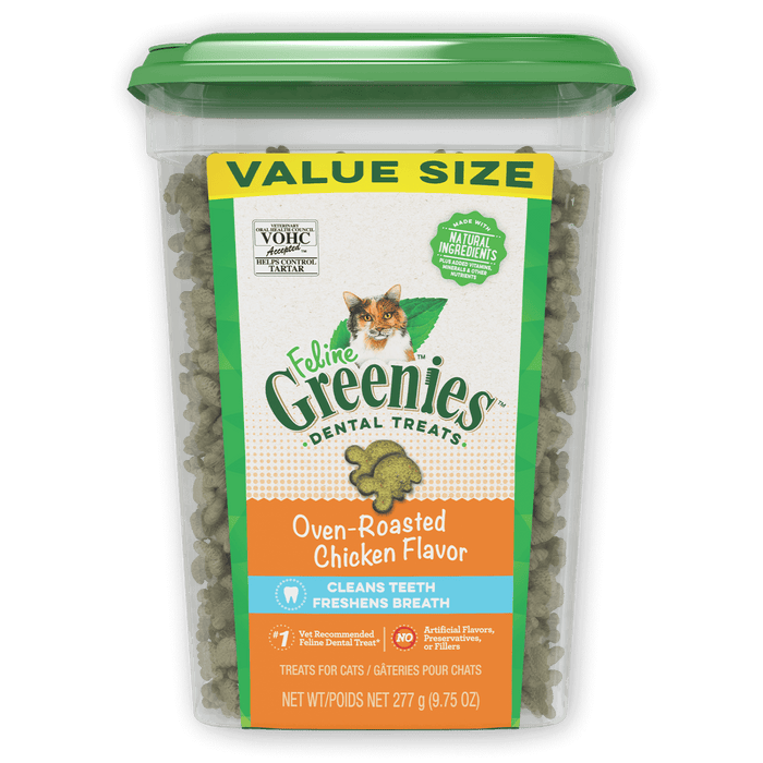 Greenies – Dental Cat Treats – Value Tub - The Pet Standard