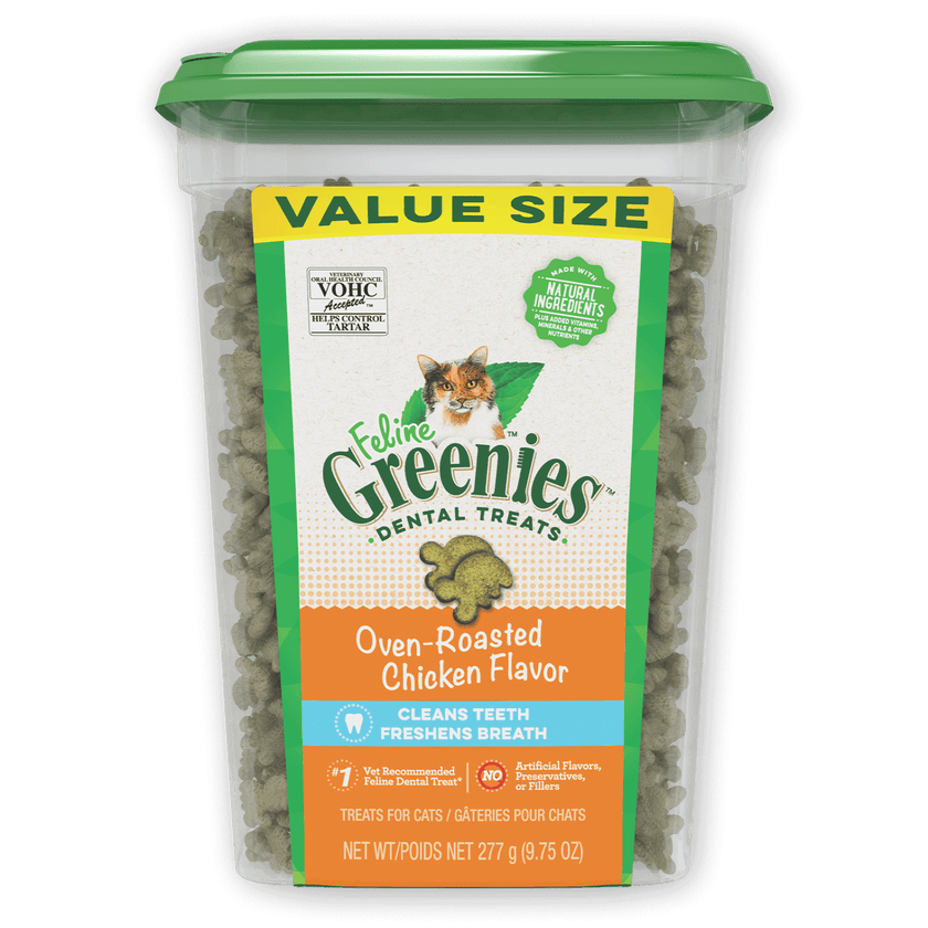 Greenies – Dental Cat Treats – Value Tub - The Pet Standard