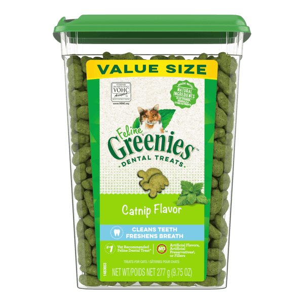 Greenies – Dental Cat Treats – Value Tub - The Pet Standard