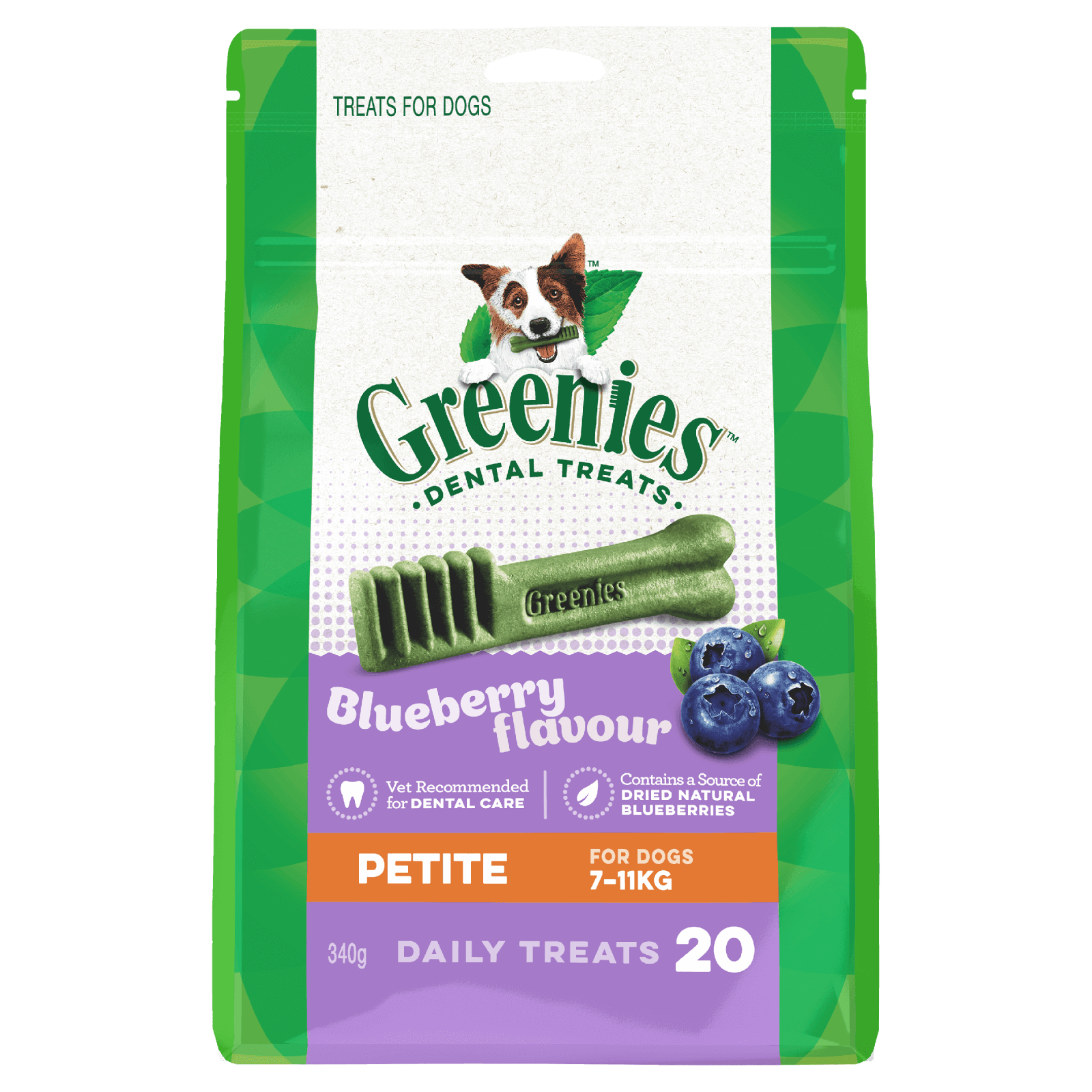 Greenies – Dental Dog Treats – Blueberry - The Pet Standard