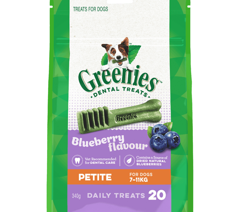 Greenies – Dental Dog Treats – Blueberry - The Pet Standard