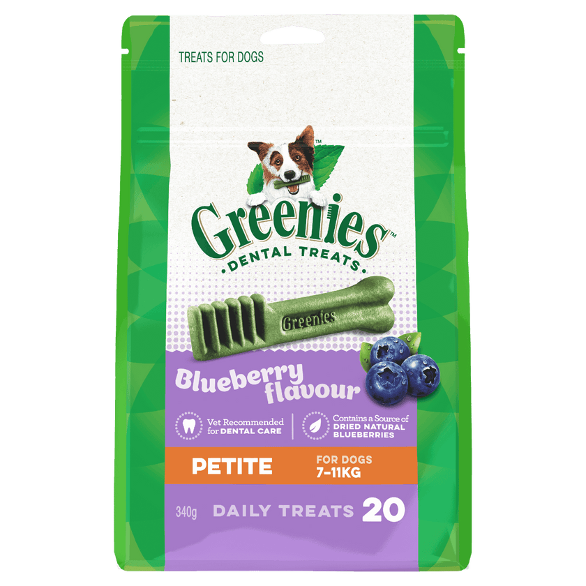 Greenies – Dental Dog Treats – Blueberry - The Pet Standard