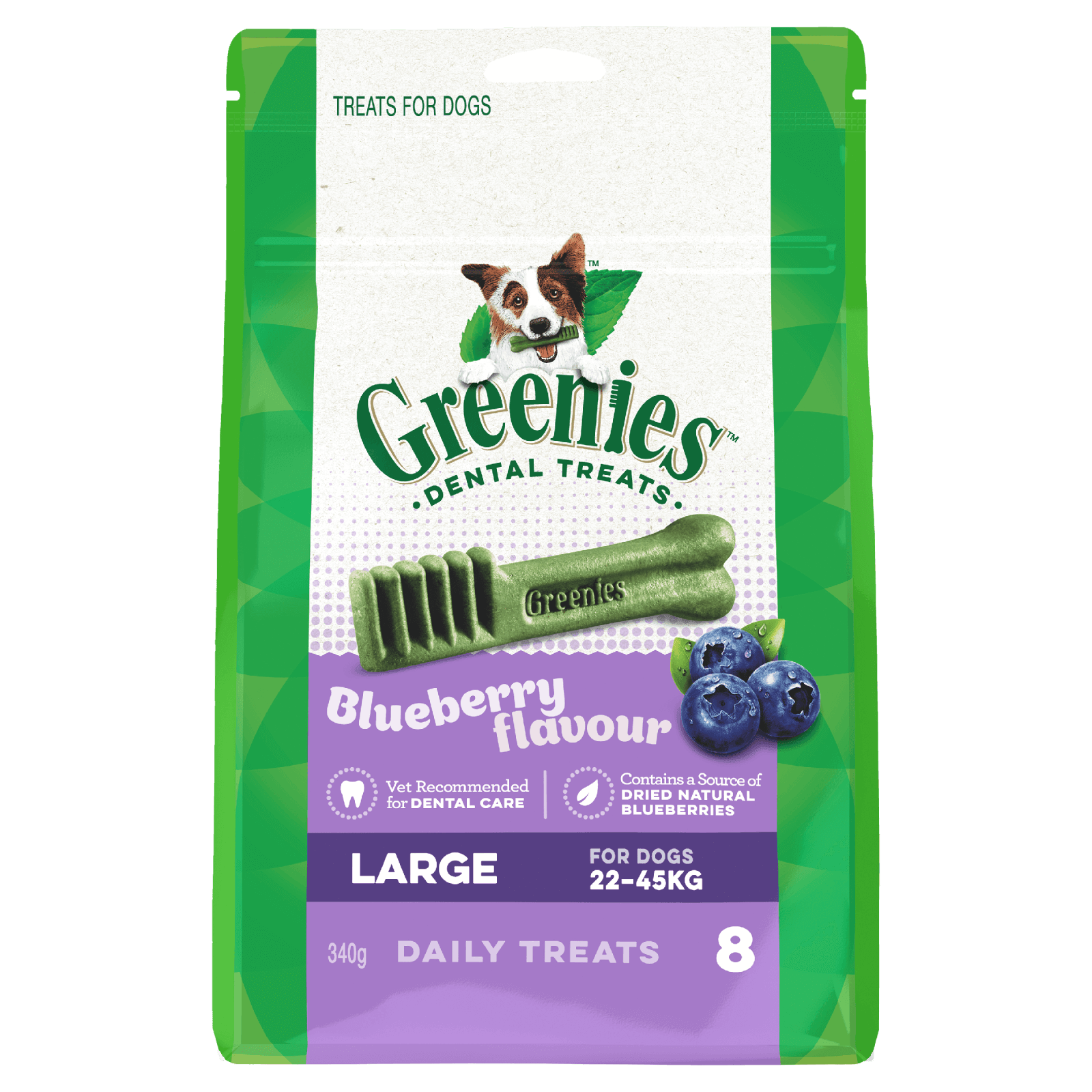Greenies – Dental Dog Treats – Blueberry - The Pet Standard