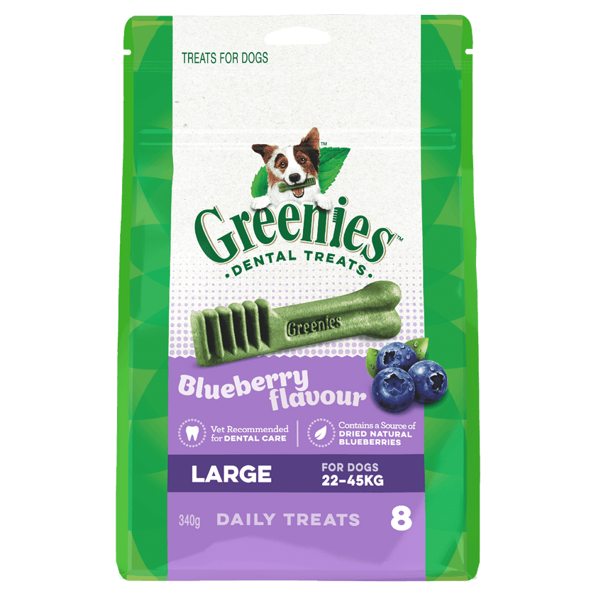 Greenies – Dental Dog Treats – Blueberry - The Pet Standard