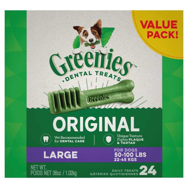 Greenies – Dental Dog Treats – Original – Value Pack - The Pet Standard