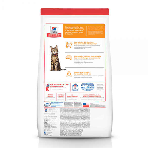 Hill’s – Science Diet – Adult Cat (1-6) Light - The Pet Standard