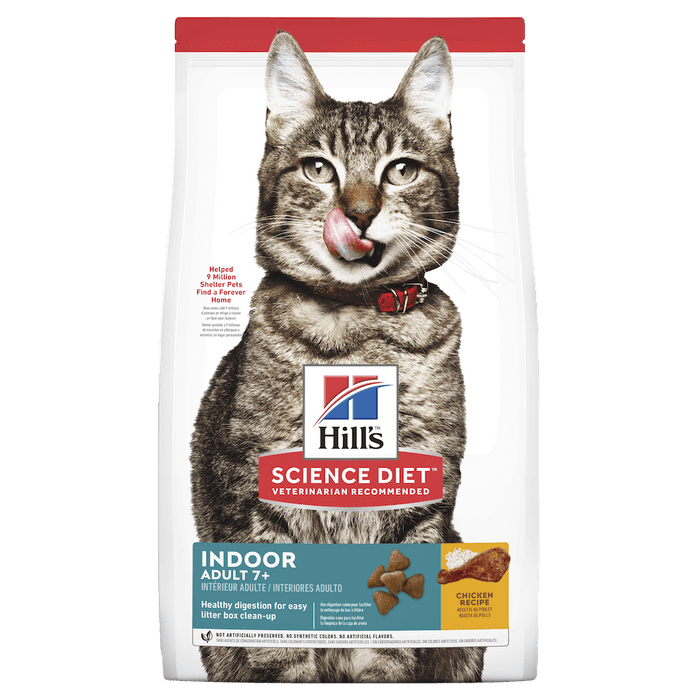 Hill’s – Science Diet – Adult Cat (7+) – Indoor - The Pet Standard