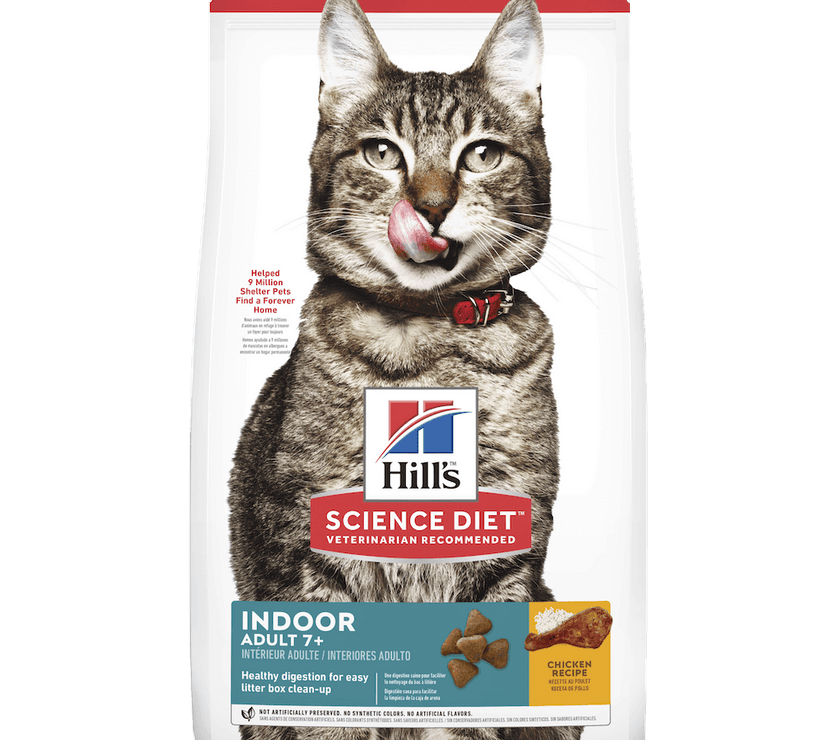 Hill’s – Science Diet – Adult Cat (7+) – Indoor - The Pet Standard