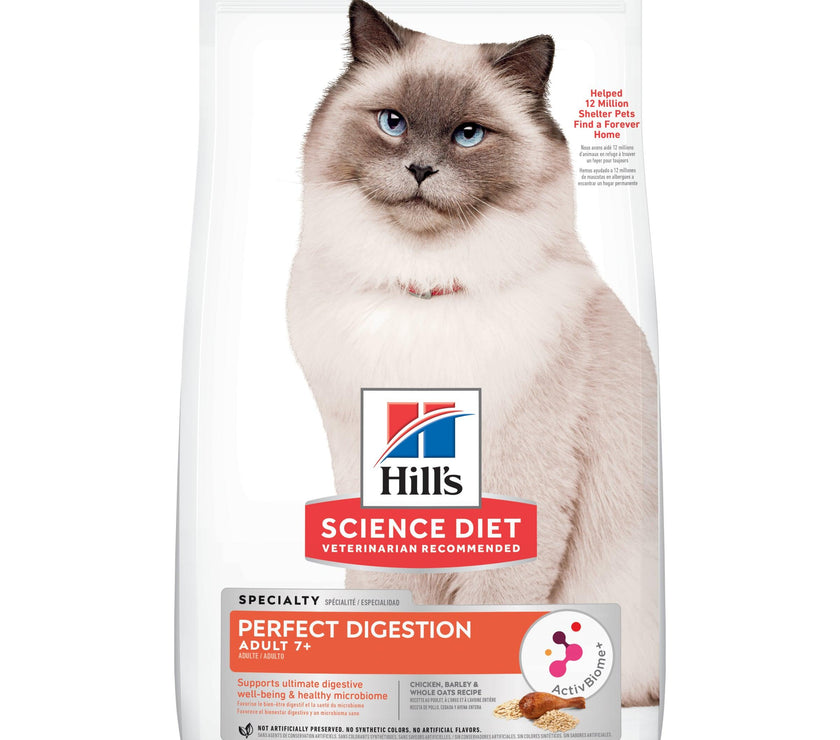 Hill’s – Science Diet – Adult Cat (7+) – Perfect Digestion - The Pet Standard