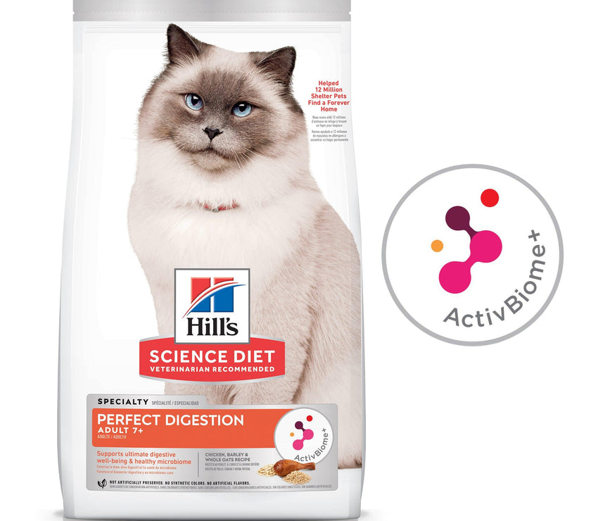 Hill’s – Science Diet – Adult Cat (7+) – Perfect Digestion - The Pet Standard