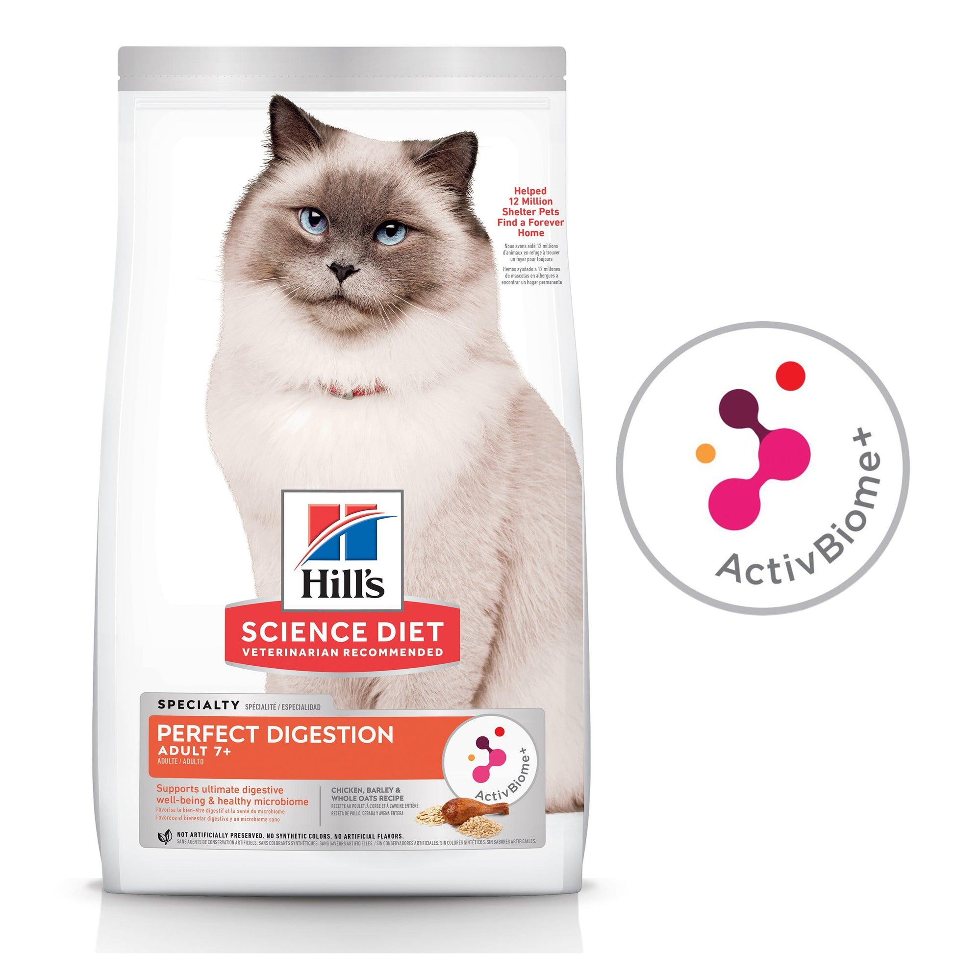 Hill’s – Science Diet – Adult Cat (7+) – Perfect Digestion - The Pet Standard