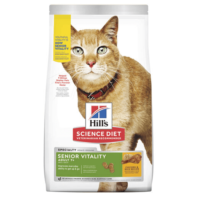 Hill’s – Science Diet – Adult Cat (7+) – Senior Vitality - The Pet Standard