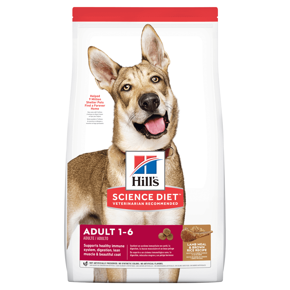 Hill’s – Science Diet – Adult Dog (1-6) – Lamb & Rice - The Pet Standard