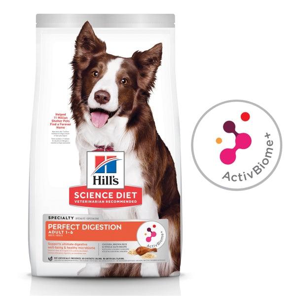 Hill’s – Science Diet – Adult Dog (1-6) – Perfect Digestion - The Pet Standard