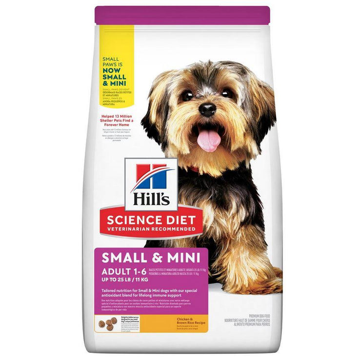 Hill’s – Science Diet – Adult Dog (1-6) – Small & Mini - The Pet Standard