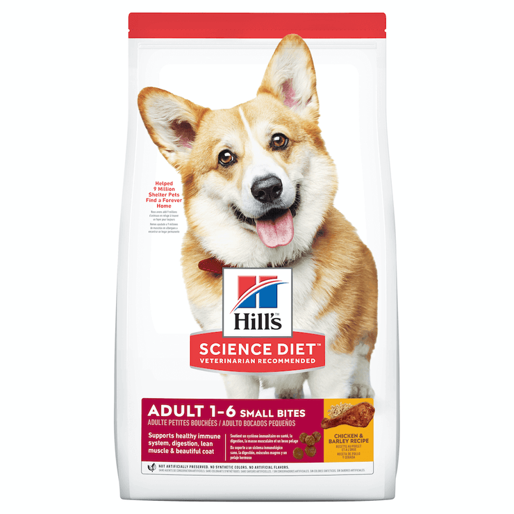 Hill’s – Science Diet – Adult Dog (1-6) – Small Bites - The Pet Standard