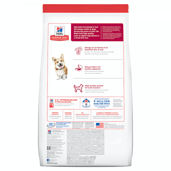 Hill’s – Science Diet – Adult Dog (1-6) – Small Bites - The Pet Standard