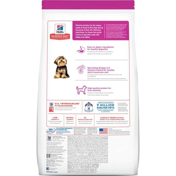 Hill’s – Science Diet – Adult Dog (1-6) – Small Paws – Lamb & Rice - The Pet Standard