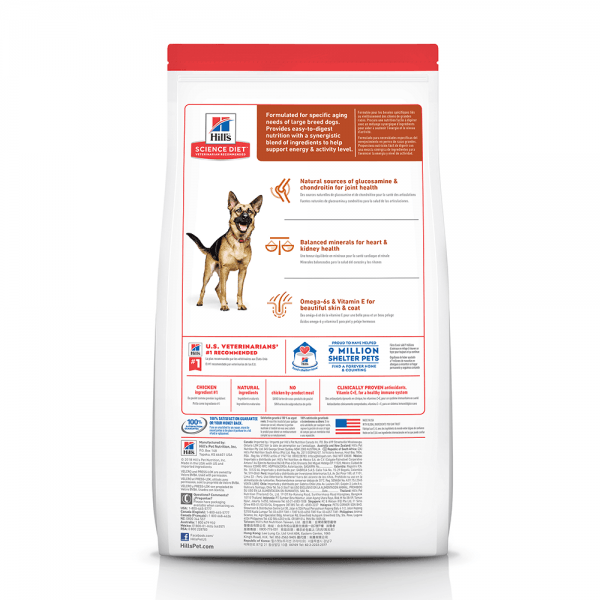 Hill’s – Science Diet – Adult Dog (6+) – Large Breed - The Pet Standard