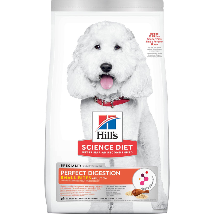 Hill’s – Science Diet – Adult Dog (7+) – Perfect Digestion – Small Bites - The Pet Standard