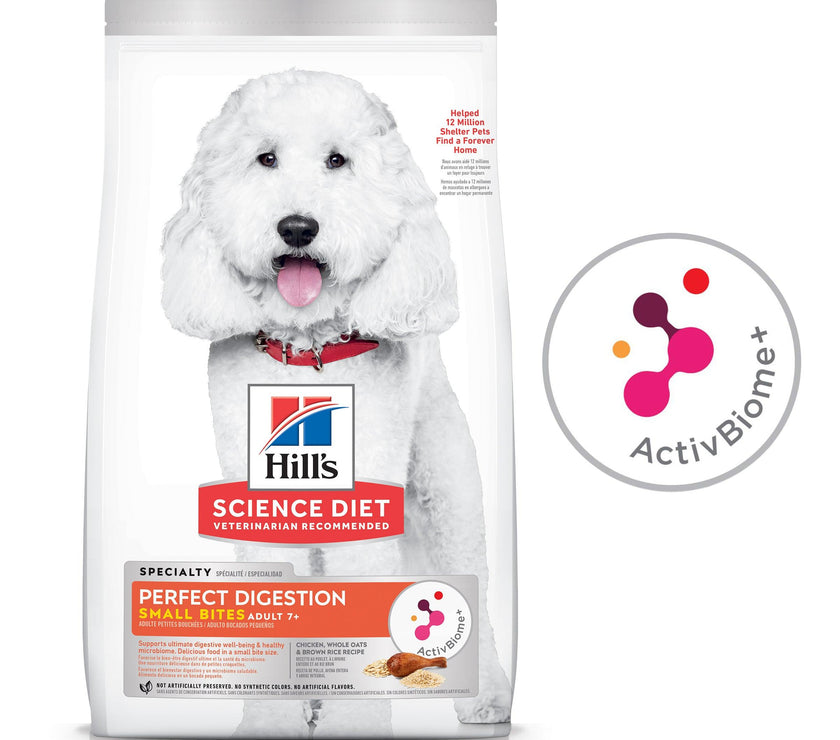 Hill’s – Science Diet – Adult Dog (7+) – Perfect Digestion – Small Bites - The Pet Standard