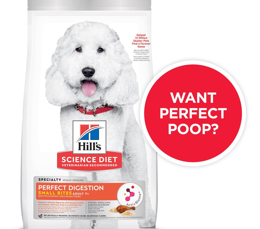 Hill’s – Science Diet – Adult Dog (7+) – Perfect Digestion – Small Bites - The Pet Standard