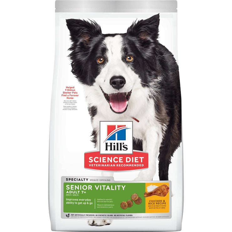 Hill’s – Science Diet – Adult Dog (7+) – Senior Vitality - The Pet Standard