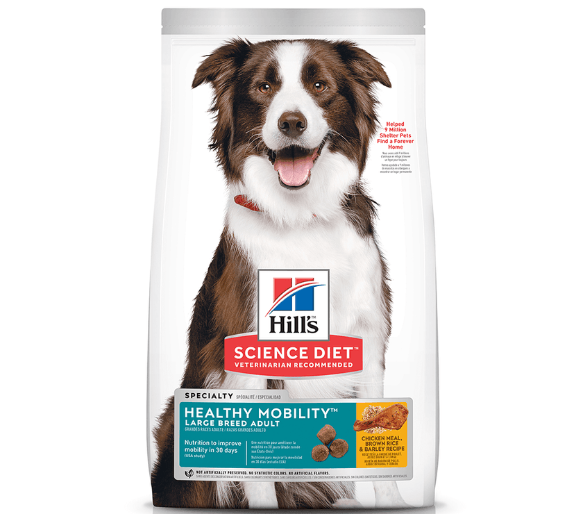 Hill’s – Science Diet – Adult Dog – Healthy Mobility – Large Breed - The Pet Standard