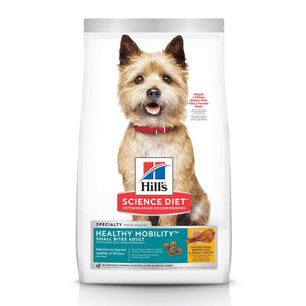 Hill’s – Science Diet – Adult Dog – Healthy Mobility – Small Bites - The Pet Standard