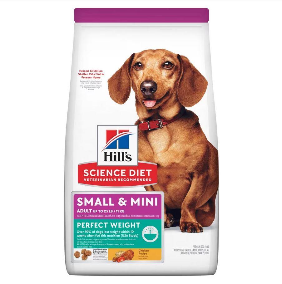 Hill’s – Science Diet – Adult Dog – Perfect Weight – Small & Mini - The Pet Standard