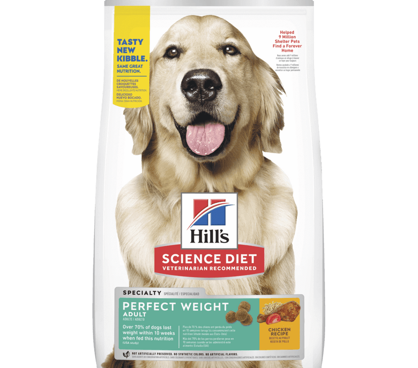 Hill’s – Science Diet – Adult Dog – Perfect Weight - The Pet Standard