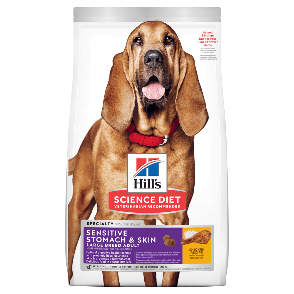 Hill’s – Science Diet – Adult Dog – Sensitive Skin & Stomach – Large Breed - The Pet Standard