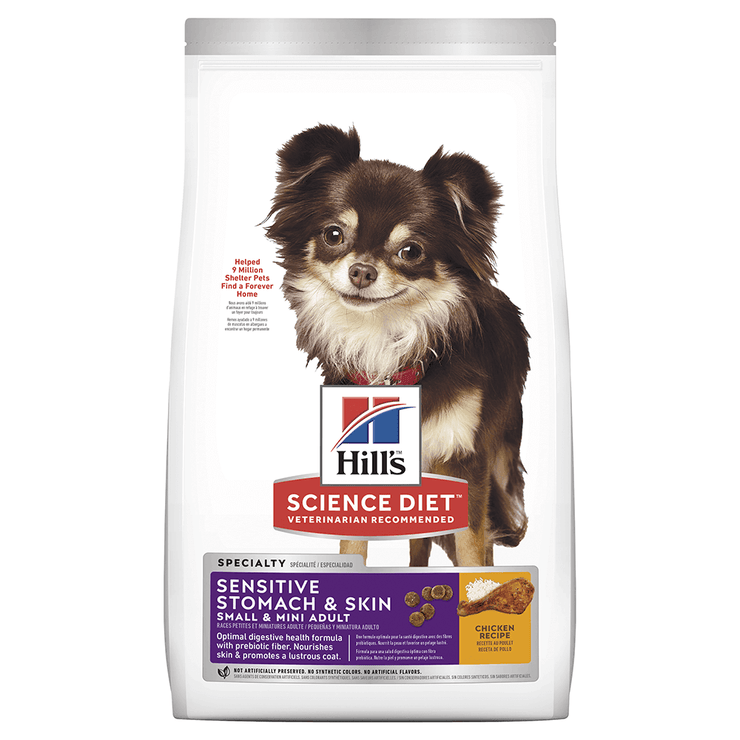 Hill’s – Science Diet – Adult Dog – Sensitive Stomach & Skin – Small & Mini - The Pet Standard