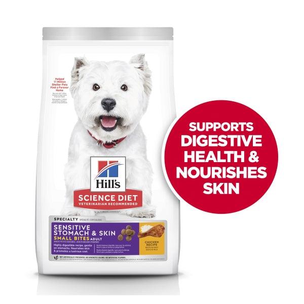 Hill’s – Science Diet – Adult Dog – Sensitive Stomach & Skin – Small Bites - The Pet Standard