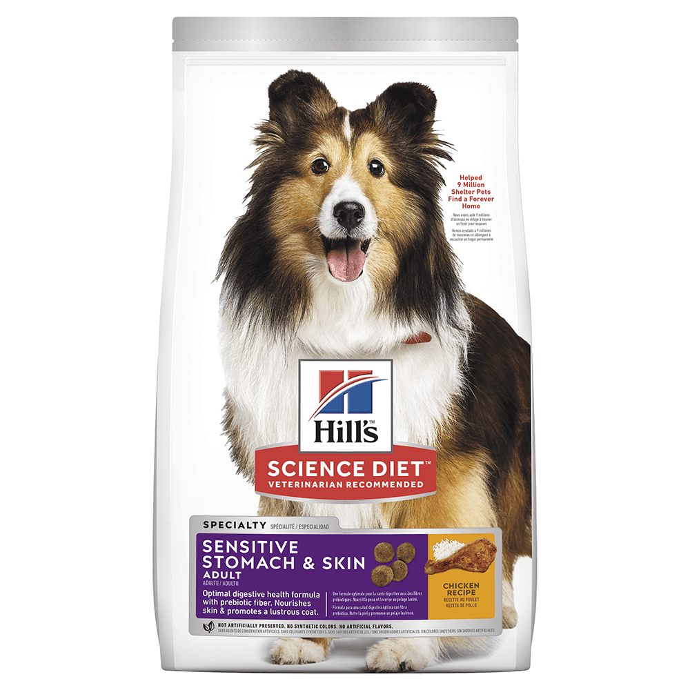 Hill’s – Science Diet – Adult Dog – Sensitive Stomach & Skin - The Pet Standard