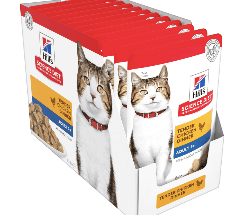 Hill’s – Science Diet – Wet Food – Adult Cat - 12 x 85g Pouches - The Pet Standard