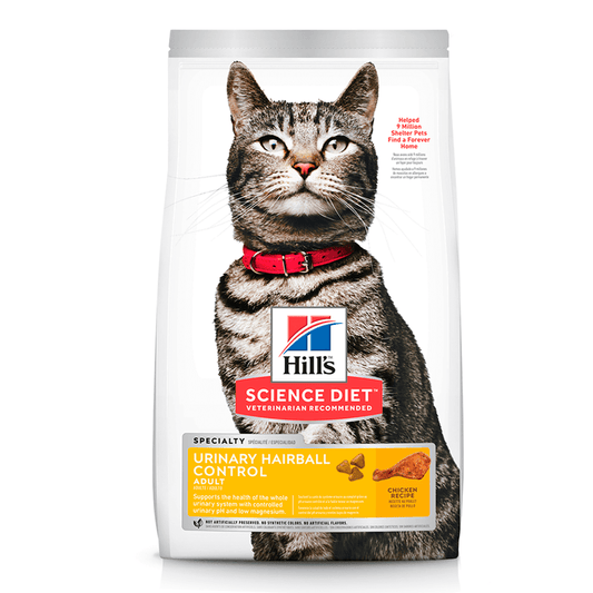 Hill’s – Science Diet – Adult Cat – Urinary Hairball Control