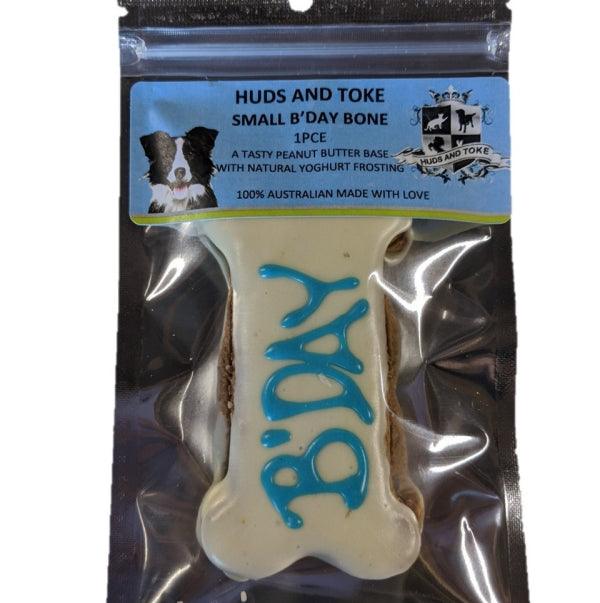 Huds And Toke – Yogurt Frosted B’Day Cookie - Carton of 15 - The Pet Standard