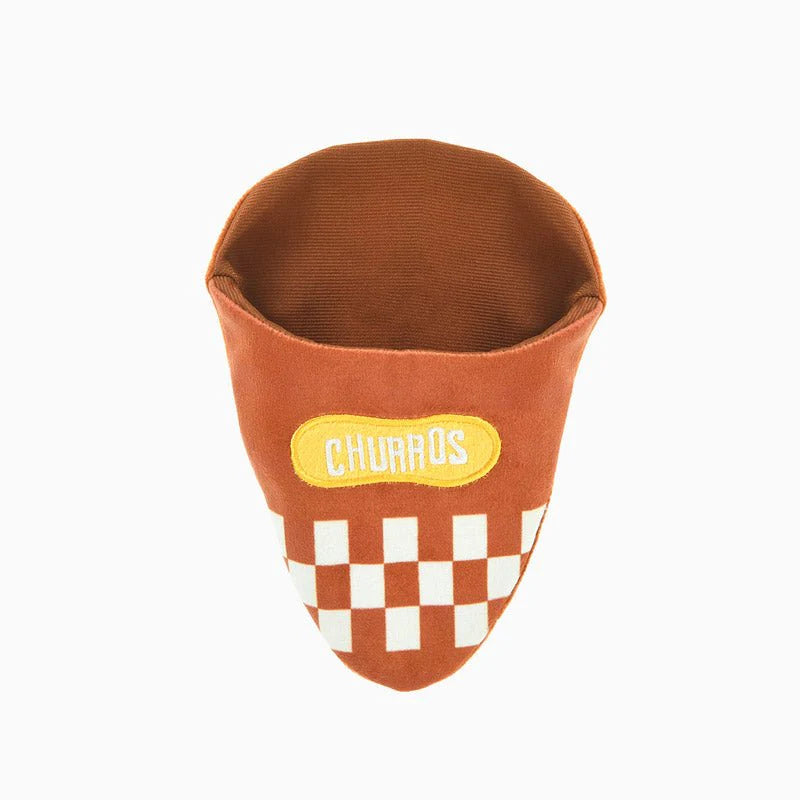 Hugsmart Food Party Churros Dog Toy Set - image 3