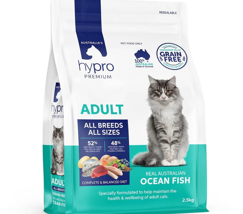 Hypro Premium – Adult Cat – GRAIN FREE – Ocean Fish - The Pet Standard